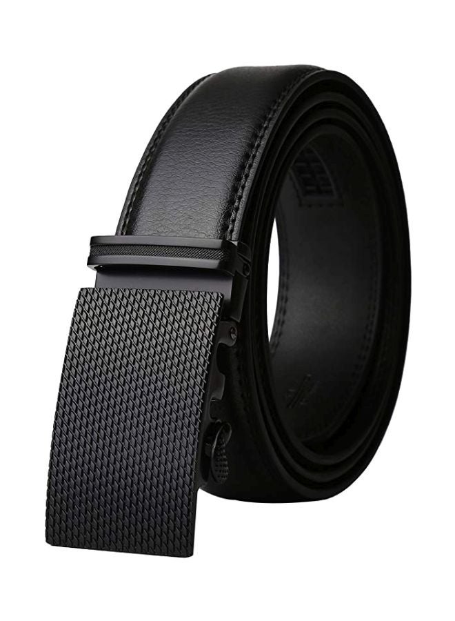 Solid Leather Belt Black - v1571405865/N31010148V_1