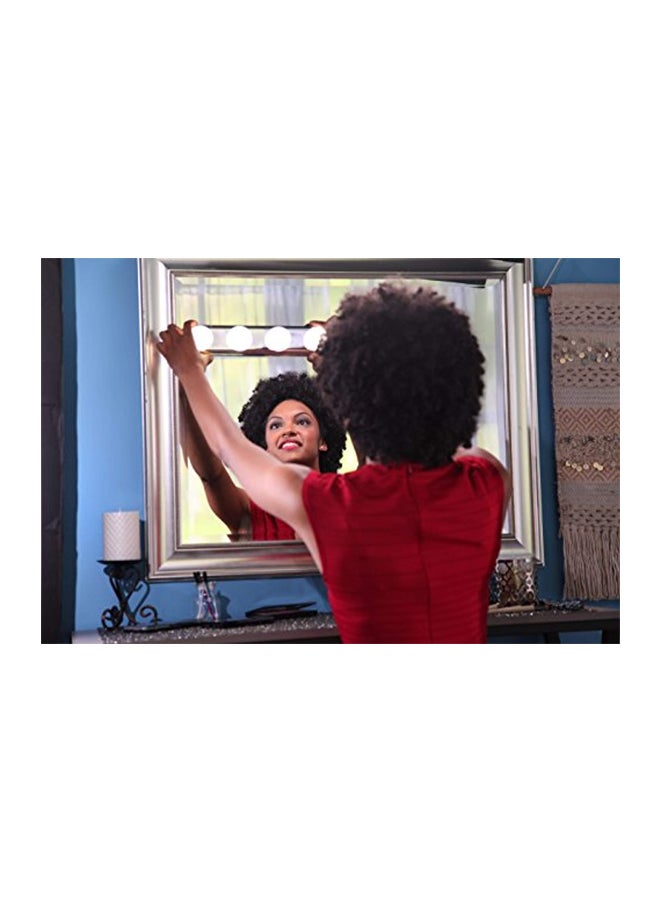 Cordless Professional Make Up Lightiing Mirror Clear 13x7.5x3.7inch