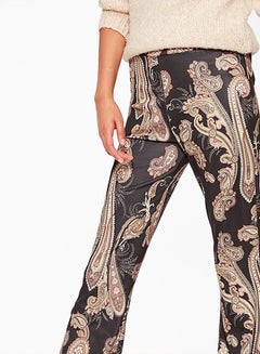 trendyol Paisley Print Knit Pants Multicolour  - Image 4