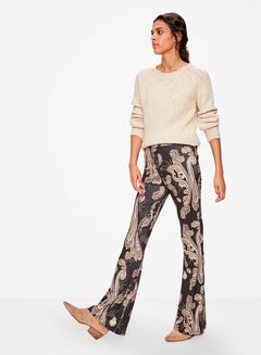 trendyol Paisley Print Knit Pants Multicolour  - Image 3