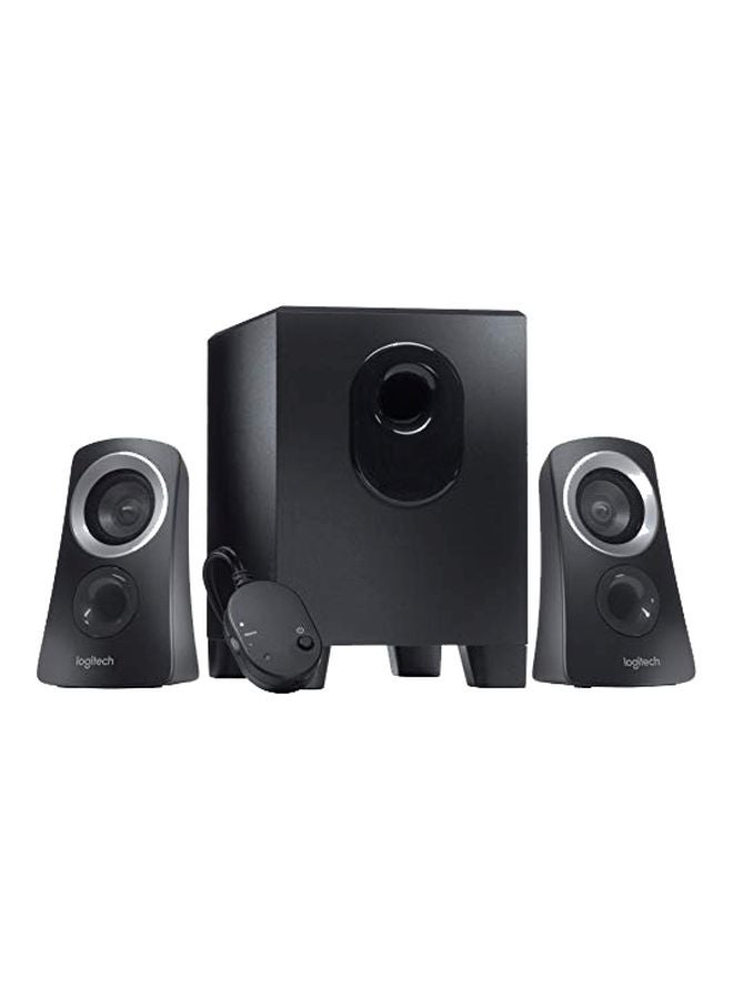 Logitech - Z313 2.1 Multimedia Speaker System B002HWRZ2K Black - Image 1