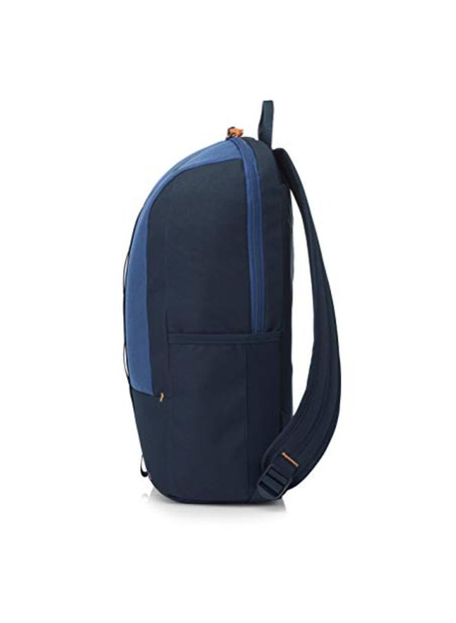 HP - Commute Zippered Backpack Blue - Image 1