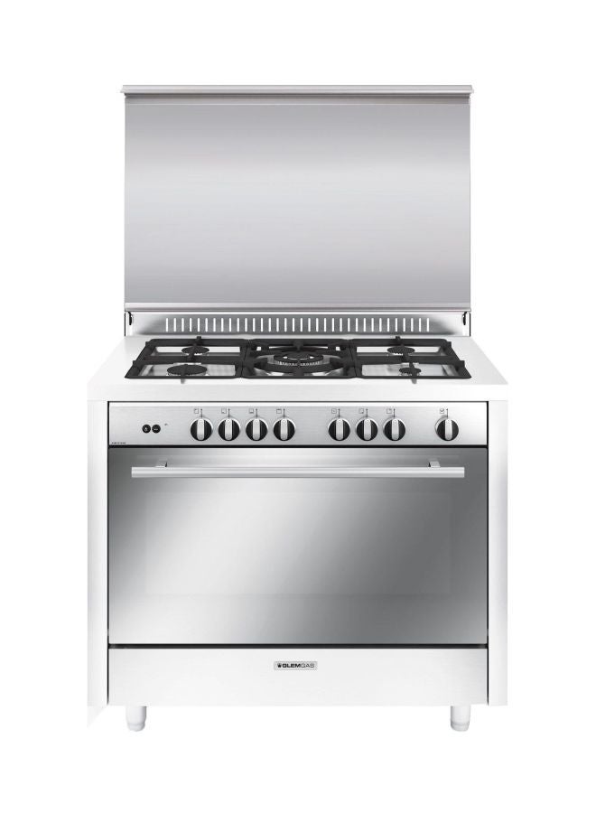 GLEMGAS 5-Burner Cooking Range 1126GMIL5FSS Silver 
