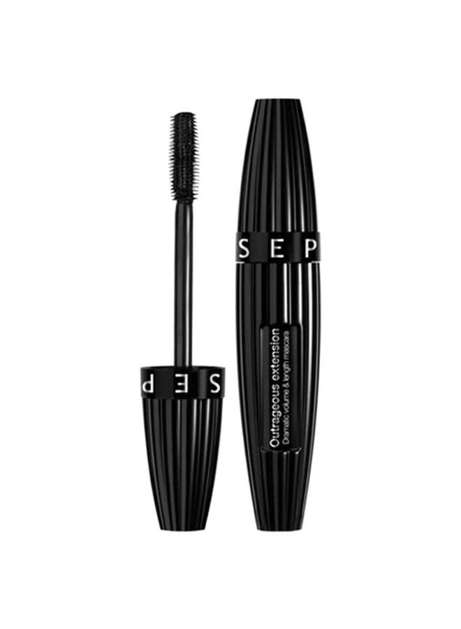 SEPHORA COLLECTION Outrageous Extension Volume And Length Mascara Black 