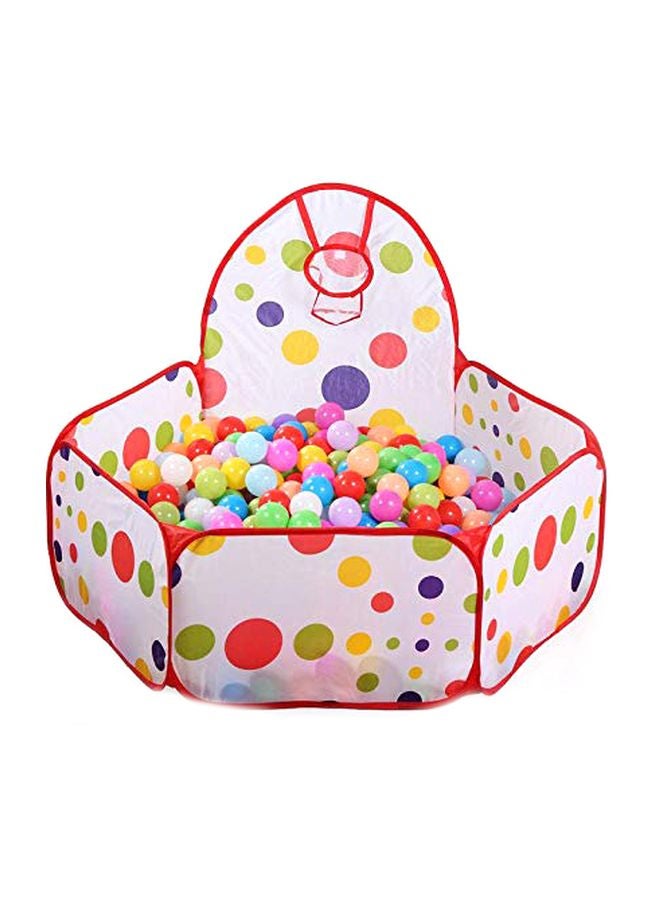 Foldable Ball Pit With Basketball Hoop - Image 1