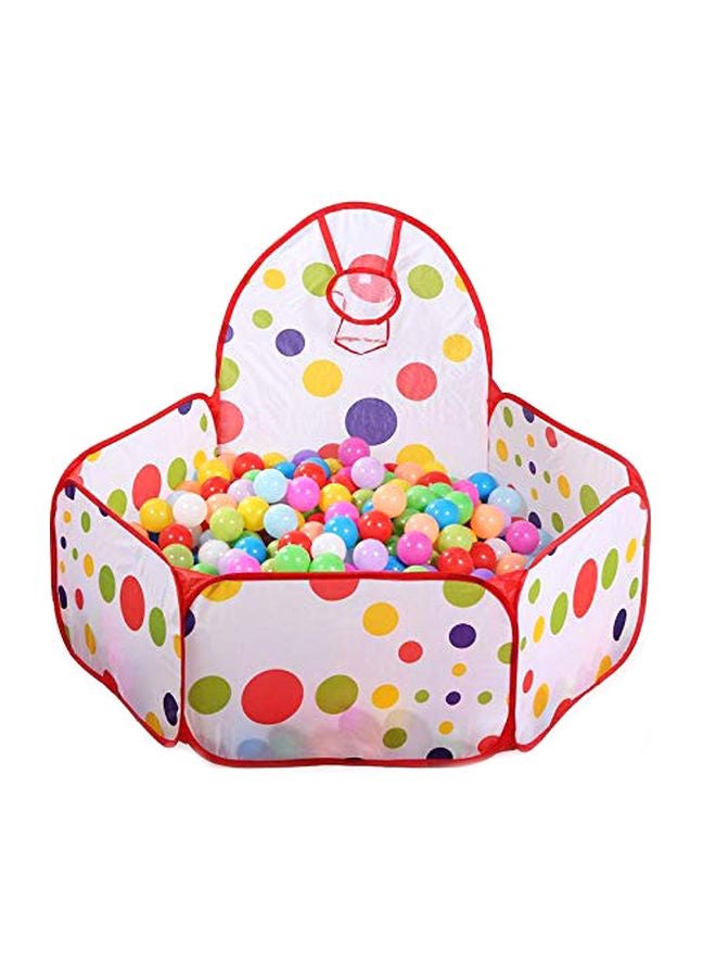 Foldable Ball Pit With Basketball Hoop - Image 1