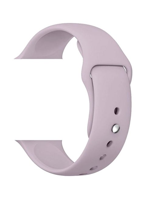 Apple Watch Band 42mm/44mm/45mm Silicone Sport Watch Strap Purple