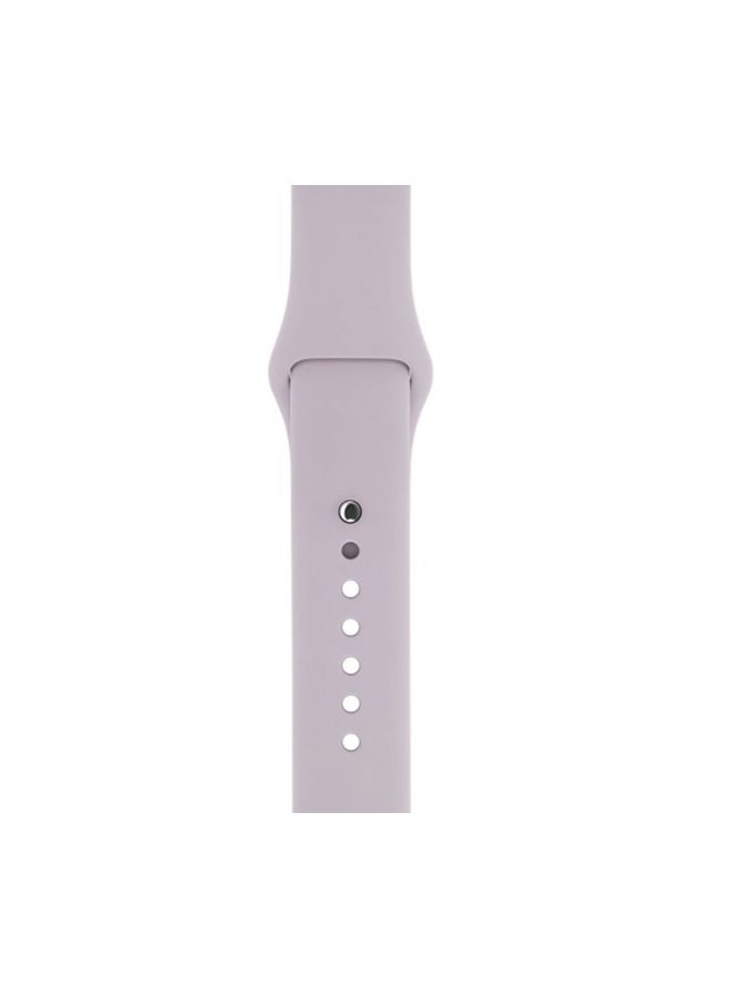 MARGOUN - Apple Watch Band 42mm/44mm/45mm Silicone Sport Watch Strap Purple - Image 1