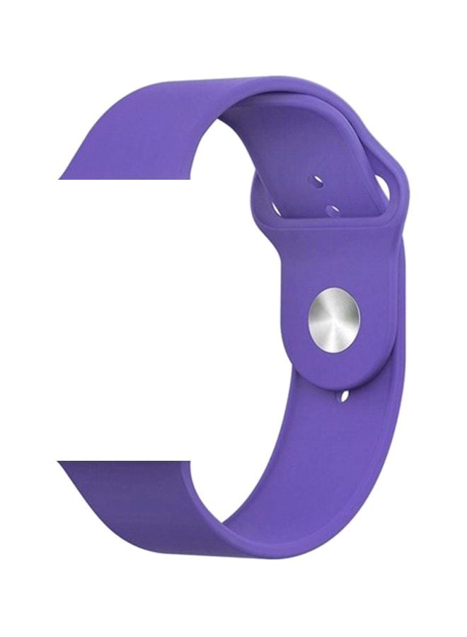 MARGOUN - Apple Watch Band 42mm/44mm/45mm Silicone Sport Watch Strap Dark Blue - Image 1