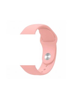MARGOUN Apple Watch Band 42mm/44mm/45mm Silicone Sport Watch Strap Pink  - Image 2