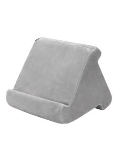 Soft Pillow Lap Stand And Multi-Angle Support for iPads, Tablets, E-Book Reader, Smartphones, Books Foam Grey 27cm