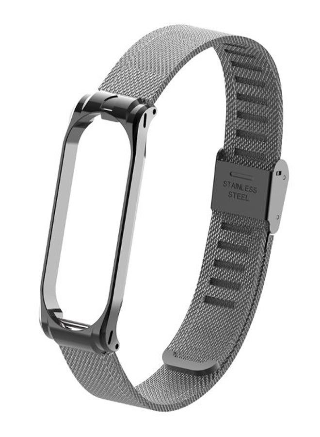 Replacement Band For Xiaomi Mi Band 3/4 Silver - Image 1