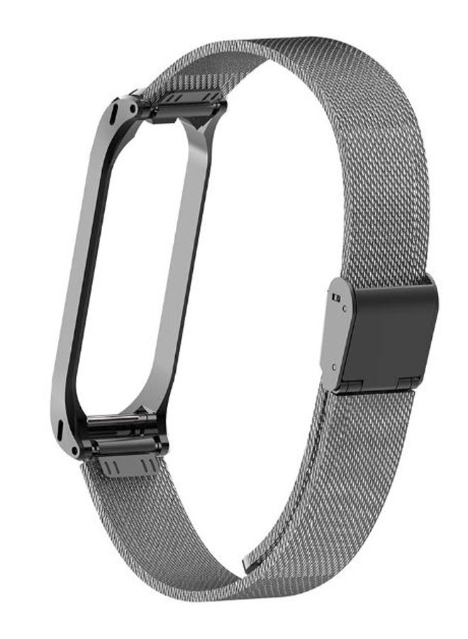 Replacement Band For Xiaomi Mi Band 3/4 Silver - Image 2