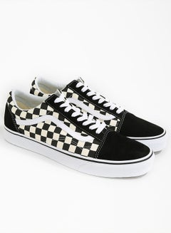 VANS Unisex Old Skool Sneakers Black/White  - Image 2