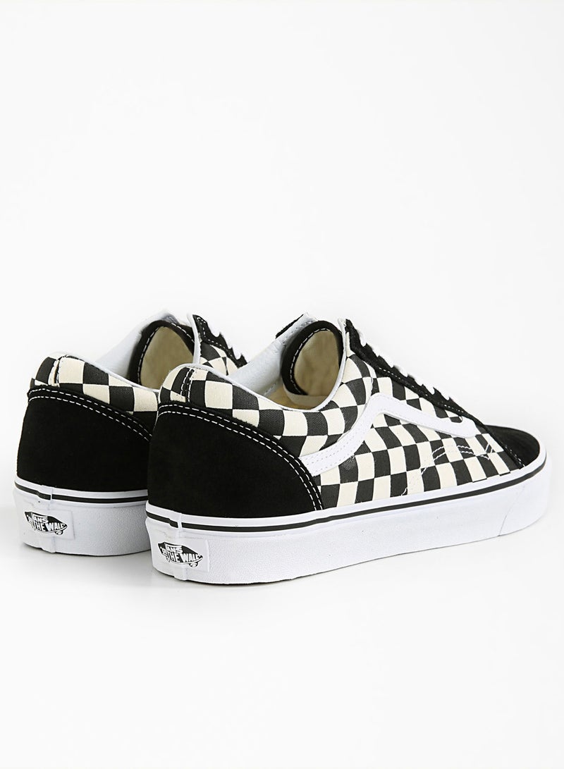 VANS - Unisex Old Skool Sneakers Black/White - Image 1