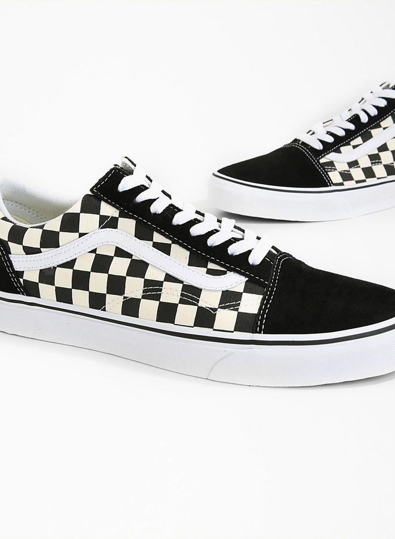 VANS - Unisex Old Skool Sneakers Black/White - Image 1