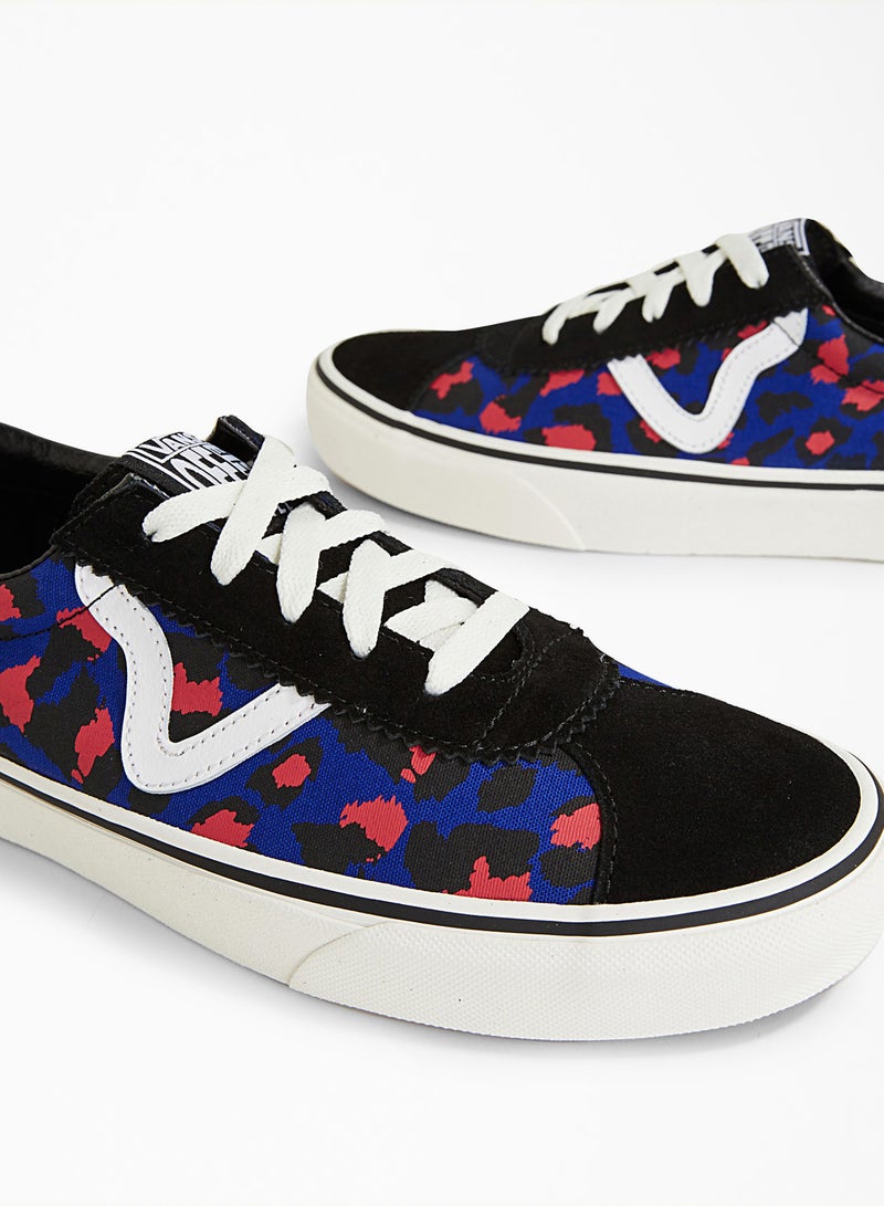 VANS Ua Vans Sport Sneaker Shoes Leopard Black  - Image 4