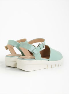 GEOX Wimbley Sand A Sandals Lt Green  - Image 2