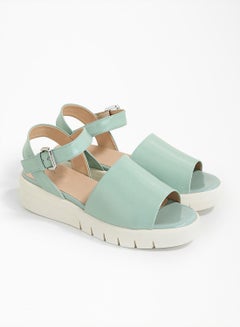 GEOX Wimbley Sand A Sandals Lt Green  - Image 3