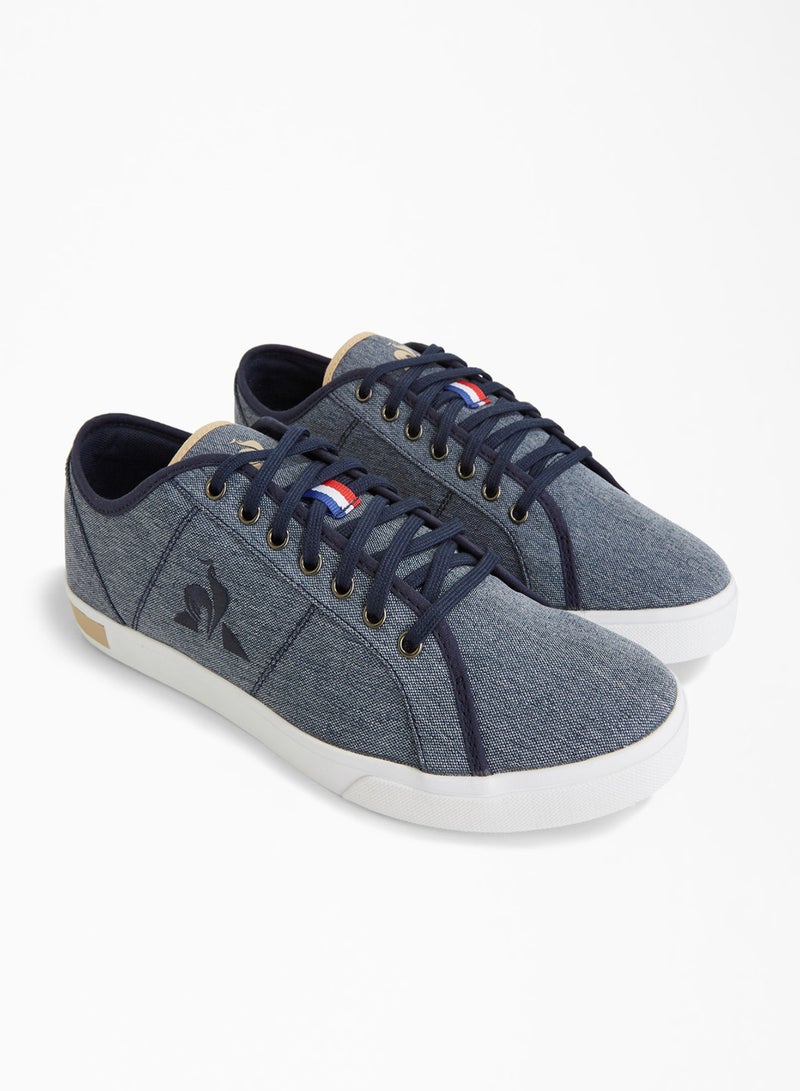 le coq sportif - Verdon Denim Low Top Sneakers Blue - Image 1