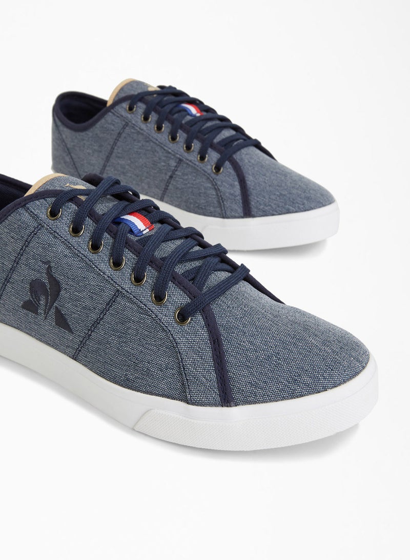 le coq sportif - Verdon Denim Low Top Sneakers Blue - Image 1