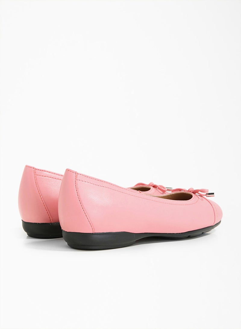 Bow Detail Ballerinas Pink/Dk Pink - v1571490597/N30811437V_2