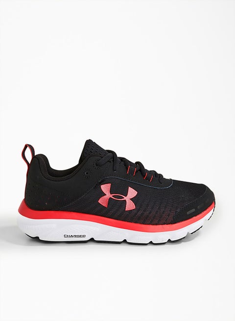 UA Charged Assert 8 Running Shoes Black / White / Daiquiri
