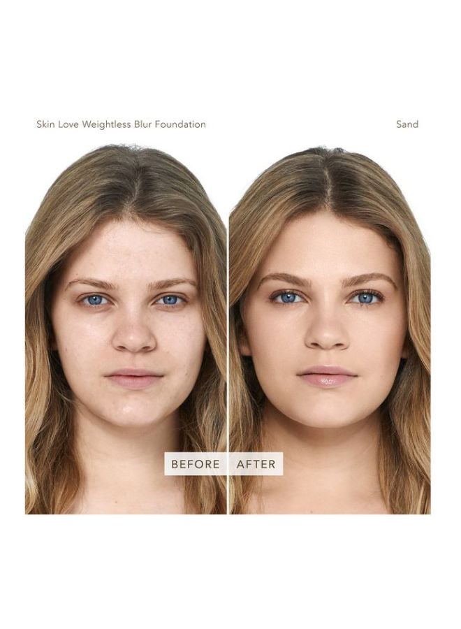 BECCA Skin Love Weightless Blur Liquid Foundation Sand - Image 3