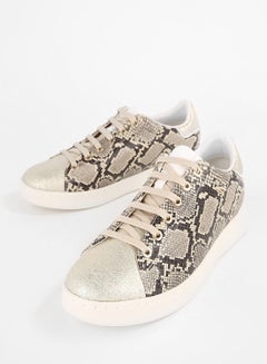 GEOX Casual Sneakers Sand/Gold  - Image 4