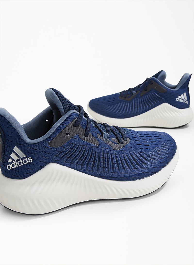 Adidas - Alphabounce U Running Shoes Collegiate Navy /Silver Metallic/Tecink - Image 1