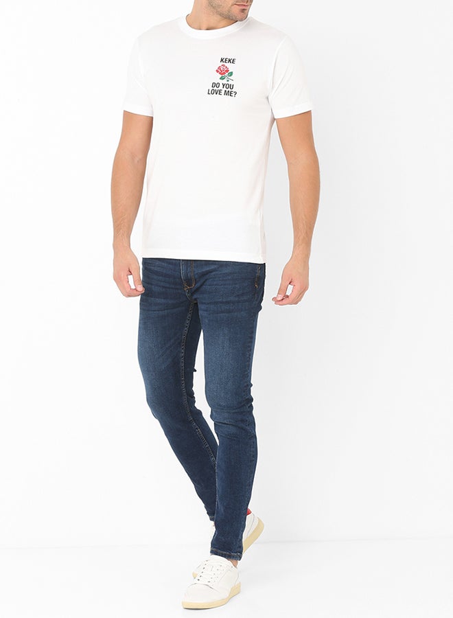Mister Tee - Keke Love T-Shirt White - Image 1