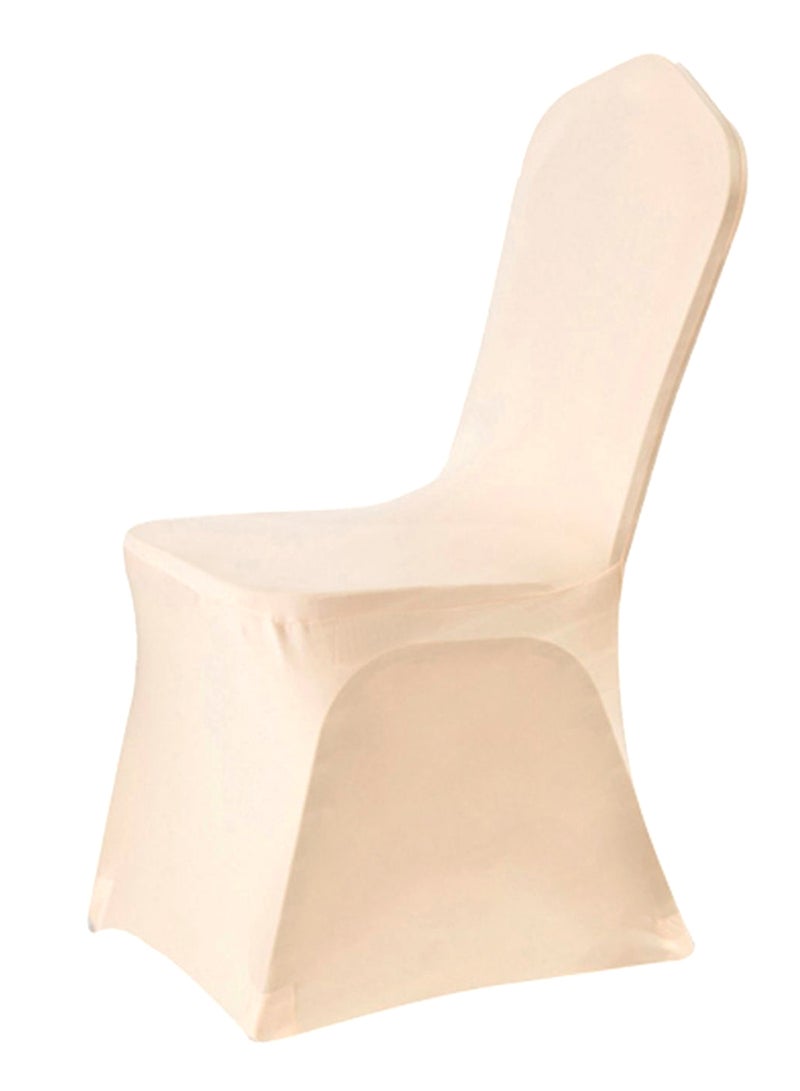 Classic Wedding Decor Chair Cover Beige 