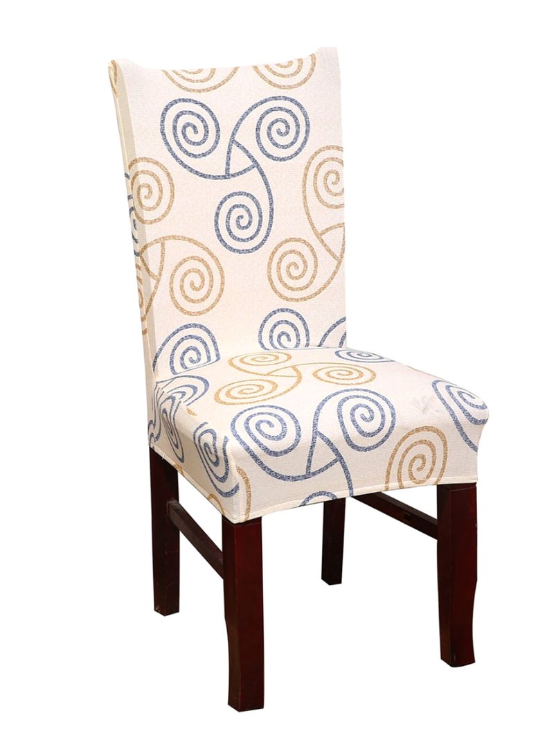 Dust Proof Simple Chair Cover Beige/Blue/Gold