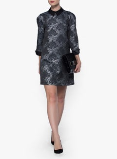 sister jane Prism Long Sleeves Dress Grey  - Image 3