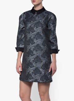 sister jane Prism Long Sleeves Dress Grey  - Image 1