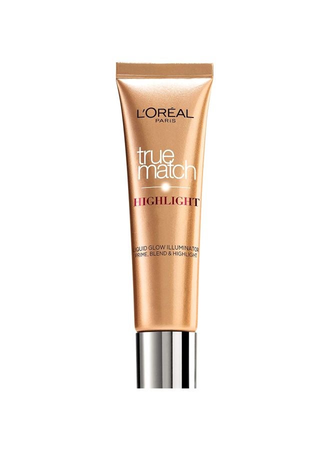 L'OREAL PARIS - True Match Liquid Glow Illuminator 101.D / W Golden Glow - Image 1