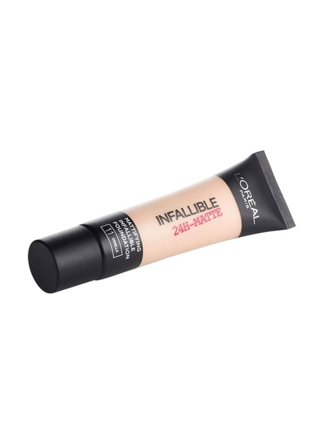L'OREAL PARIS Infallible 24H Matte Foundation 11 Vanilla - Image 2
