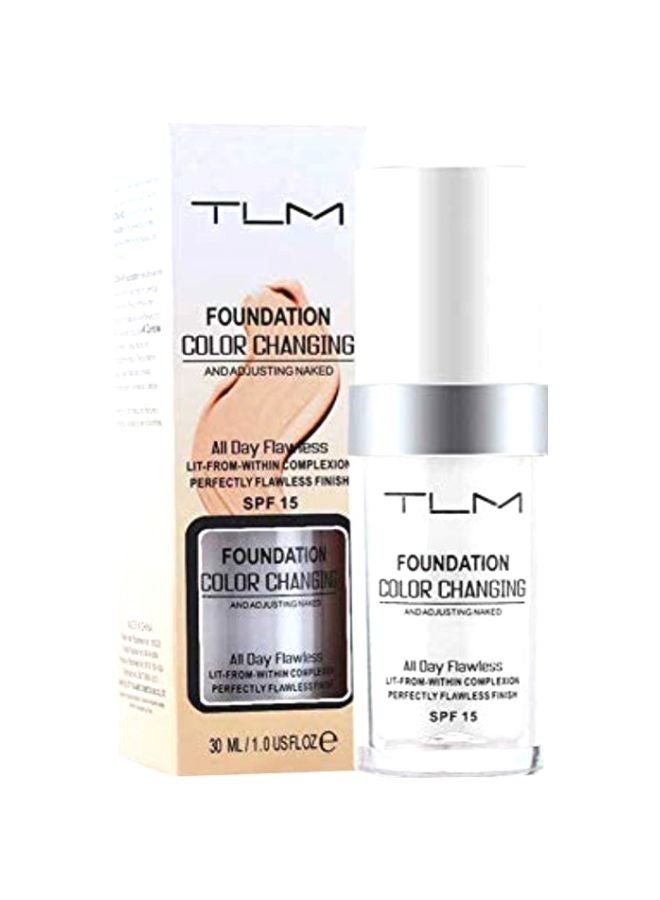 تي إل إم كريم أساس سائل بلون متغير بعامل حماية من الشمس SPF 15 أبيض - Image 1