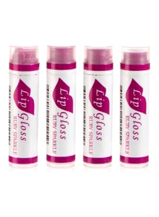 4-Piece Beeswax Lip Gloss Ruby Sparkles - v1571546227/N31065107A_1