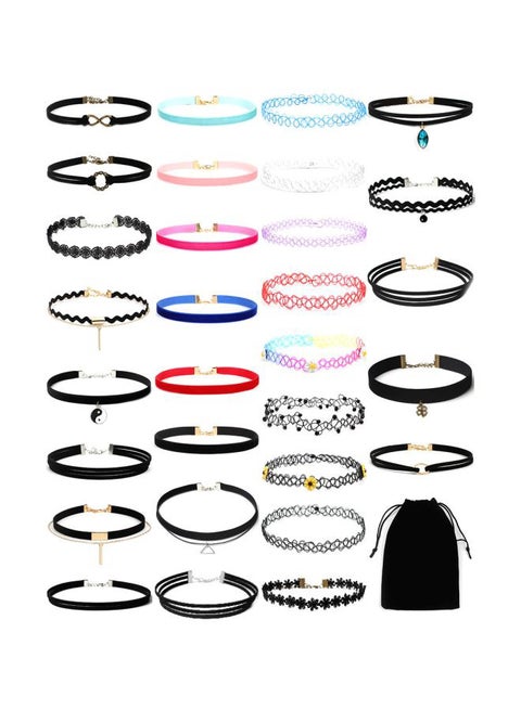 30-Piece Lace Choker Set
