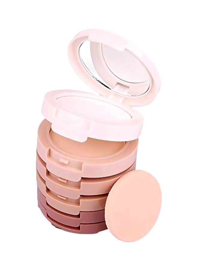 يوكانبي مجموعة بودرة تحديد الوجه من 6 قطع بيج - Image 1