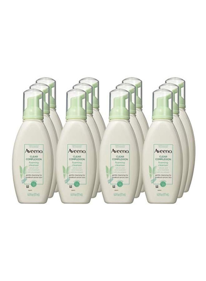 Aveeno Pack Of 6 Clear Complexion Foaming Cleanser - Image 3