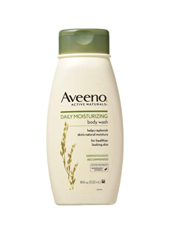 Aveeno Pack Of 2 Active Naturals Daily Moisturizing Body Wash - Image 1
