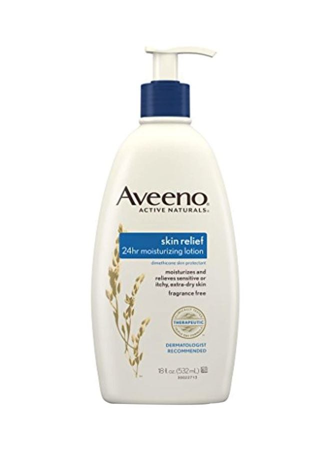 لوشن مرطب سكين ريليف بتأثير يدوم لمدة 24 ساعة، مجموعة من 12 قطعة