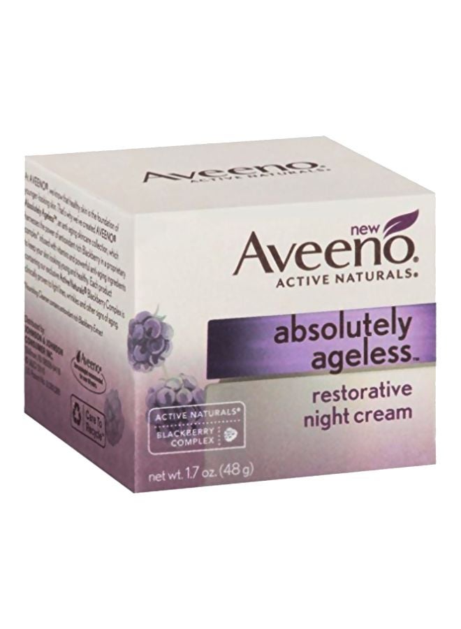 Aveeno 3-Piece Absolutely Ageless Night Restorative Cream 