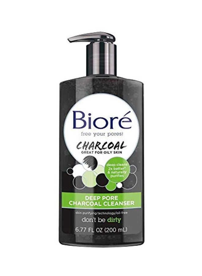 Biore Deep Pore Charcoal Cleanser  - Image 1