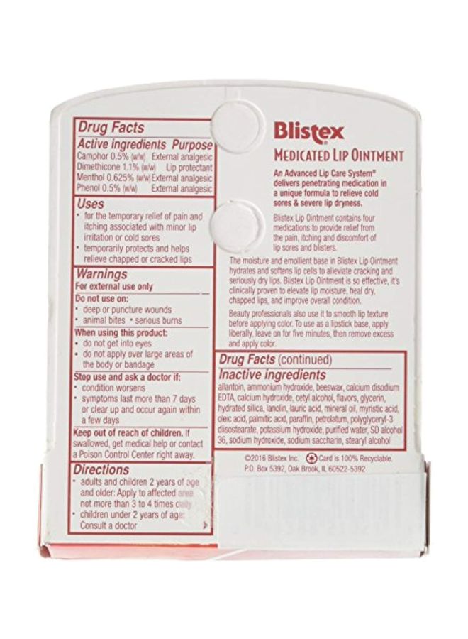 بليستكس مجموعة مراهم علاجية للشفاه من 6 قطع - Image 2