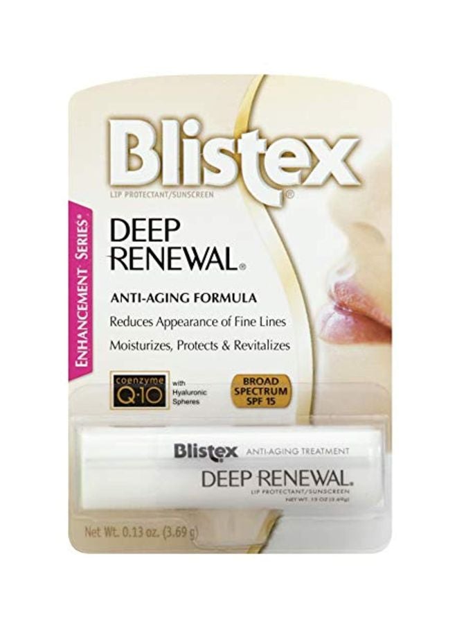 Blistex - Deep Renewal Anti-Aging Treatment Lip Protectant SPF 15 - Image 1