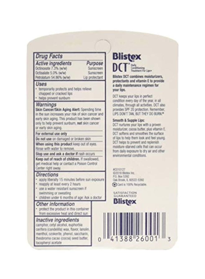 بليستكس مجموعة مرطب يومي لعلاج الشفاه بعامل حماية من الشمس SPF 20 من 6 قطع - Image 2