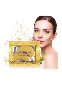 25 Pair 24K Gold Powder Gel Collagen Eye Mask Gold - v1571557063/N31100642A_4